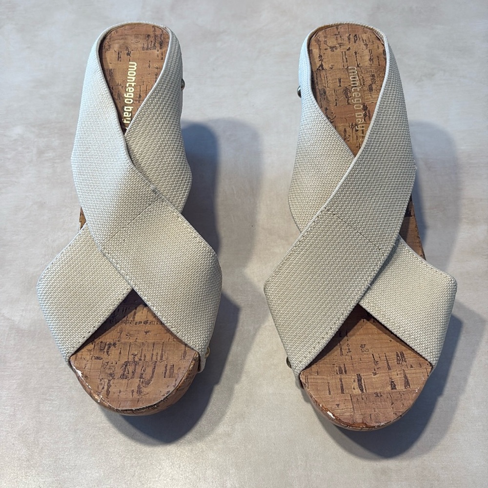 Montego Bay club wedges size 8.5